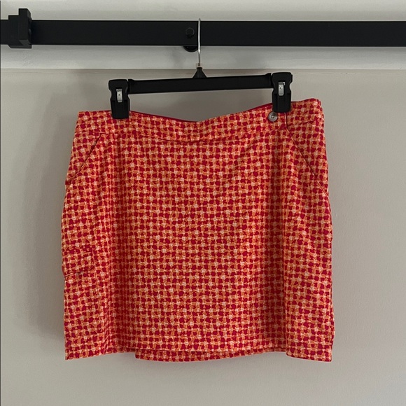 Columbia Dresses & Skirts - Columbia Red and Pink Mini Skirt